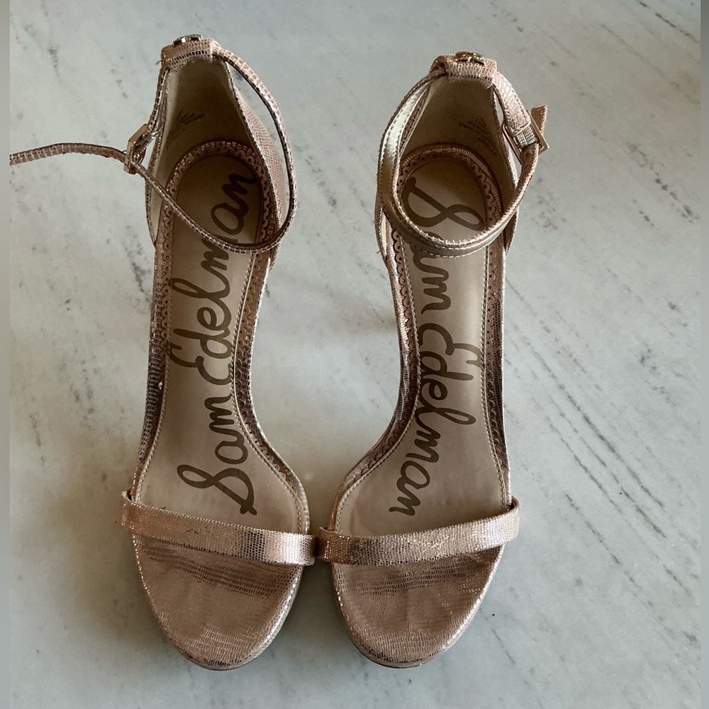 Sam Edelman Women's Tan Heeled Sandals